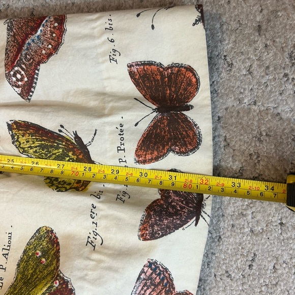 Maeve (Anthropologie) Size 4 Butterfly Print Strapless Dress with tule skirt EUC - Picture 9 of 11